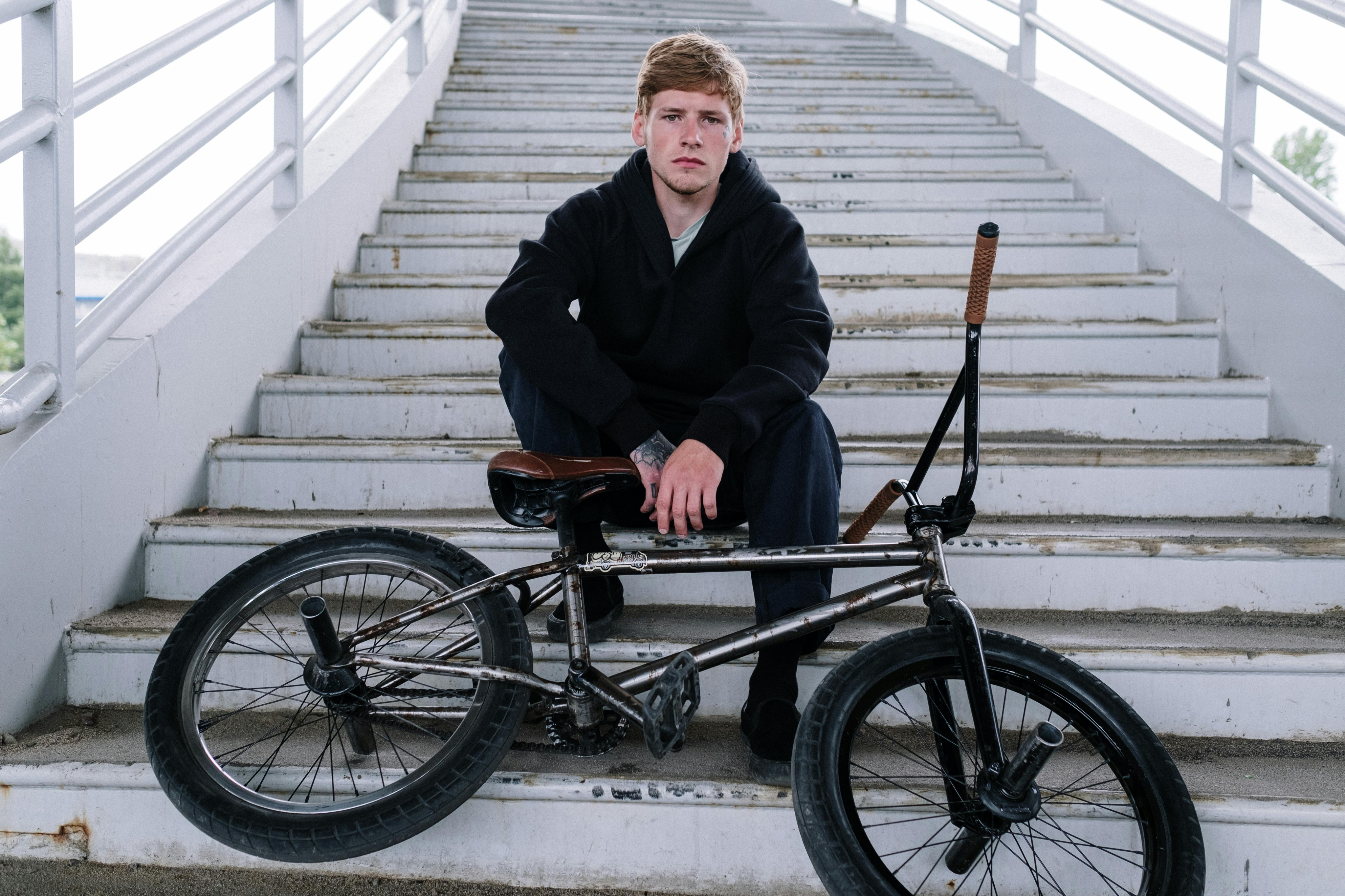 Kevin Martin with bike